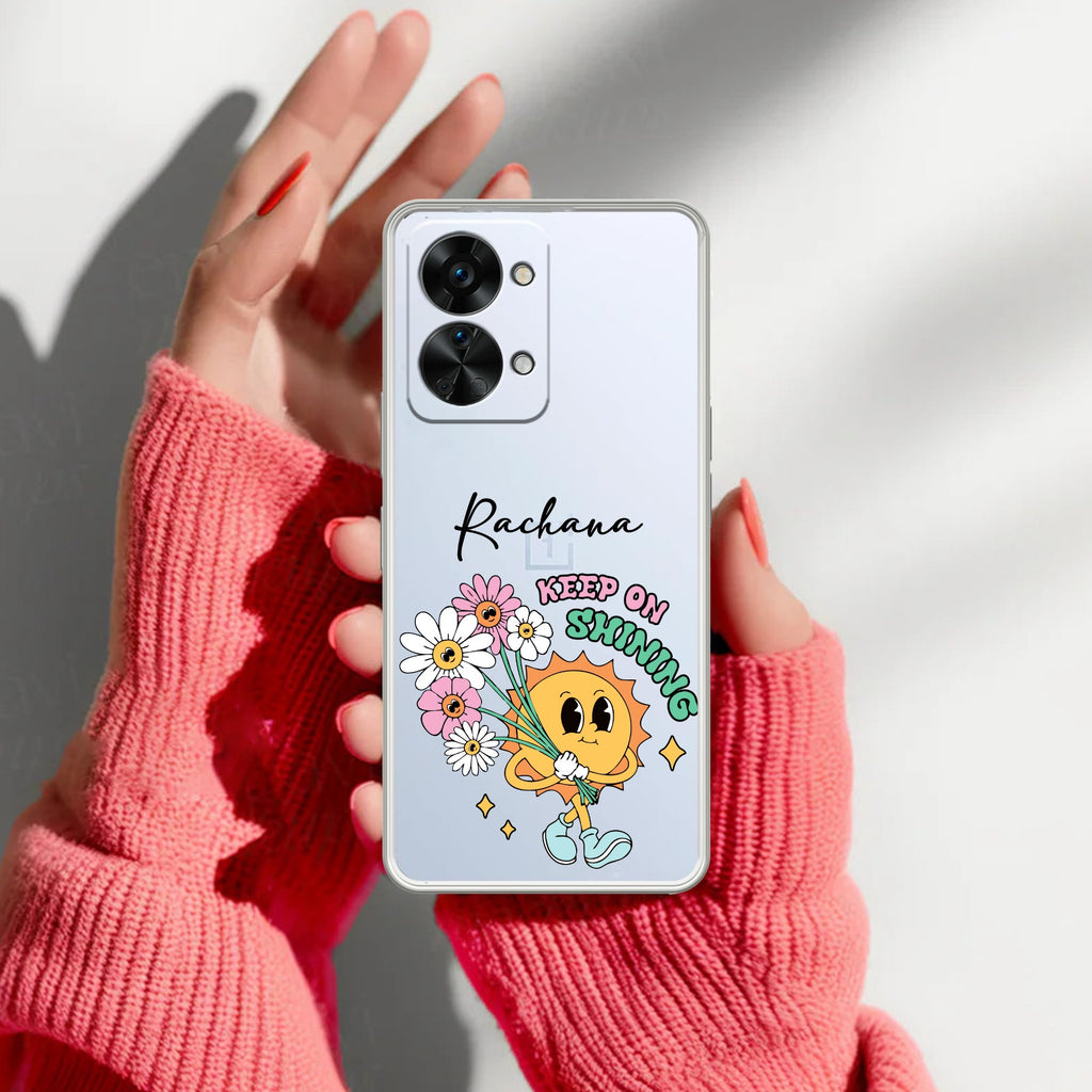 Keep Shining Customize Anti Yellow Case For OnePlus Nord 2T 5G