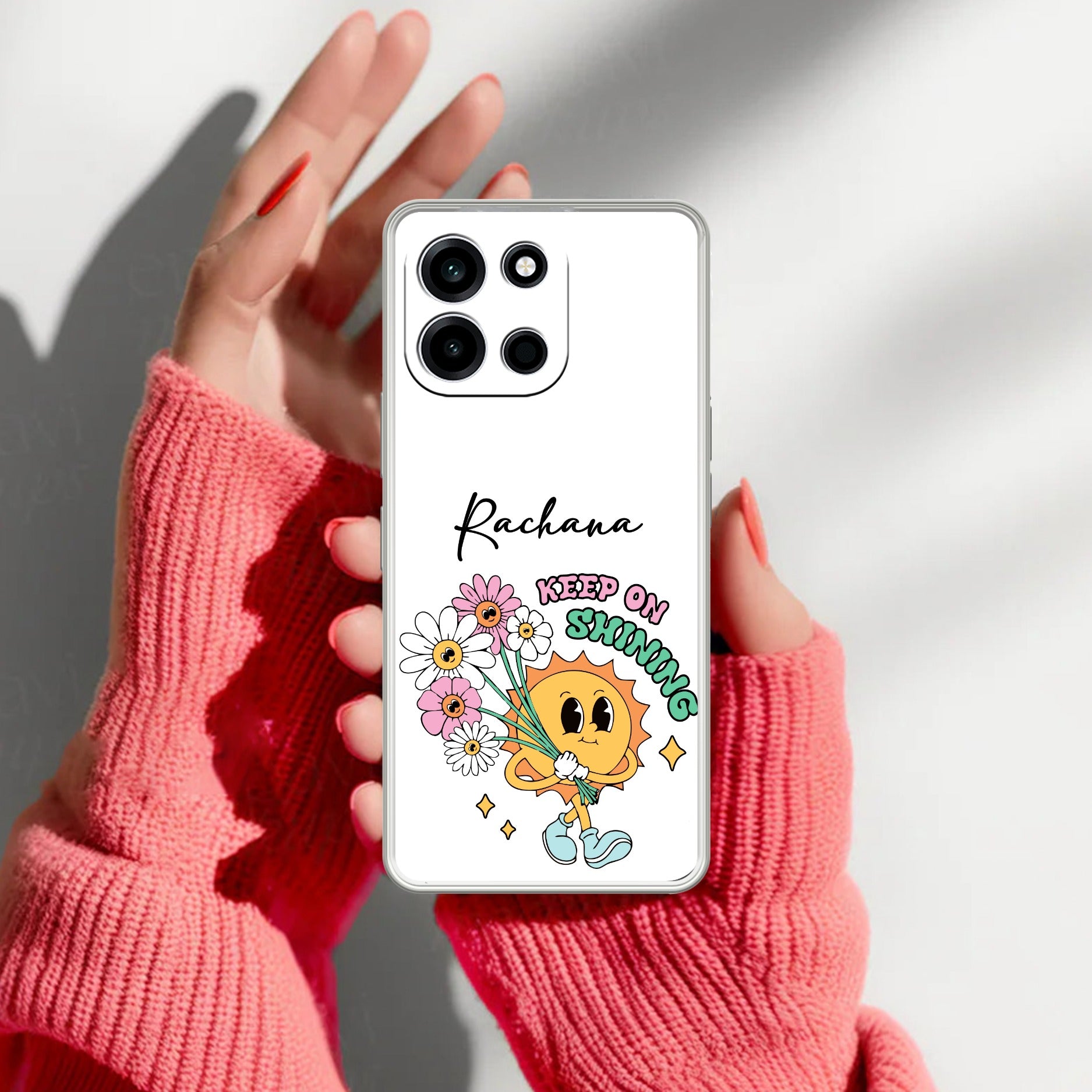 Keep Shining Customize Anti Yellow Case For OnePlus Nord 6 5G