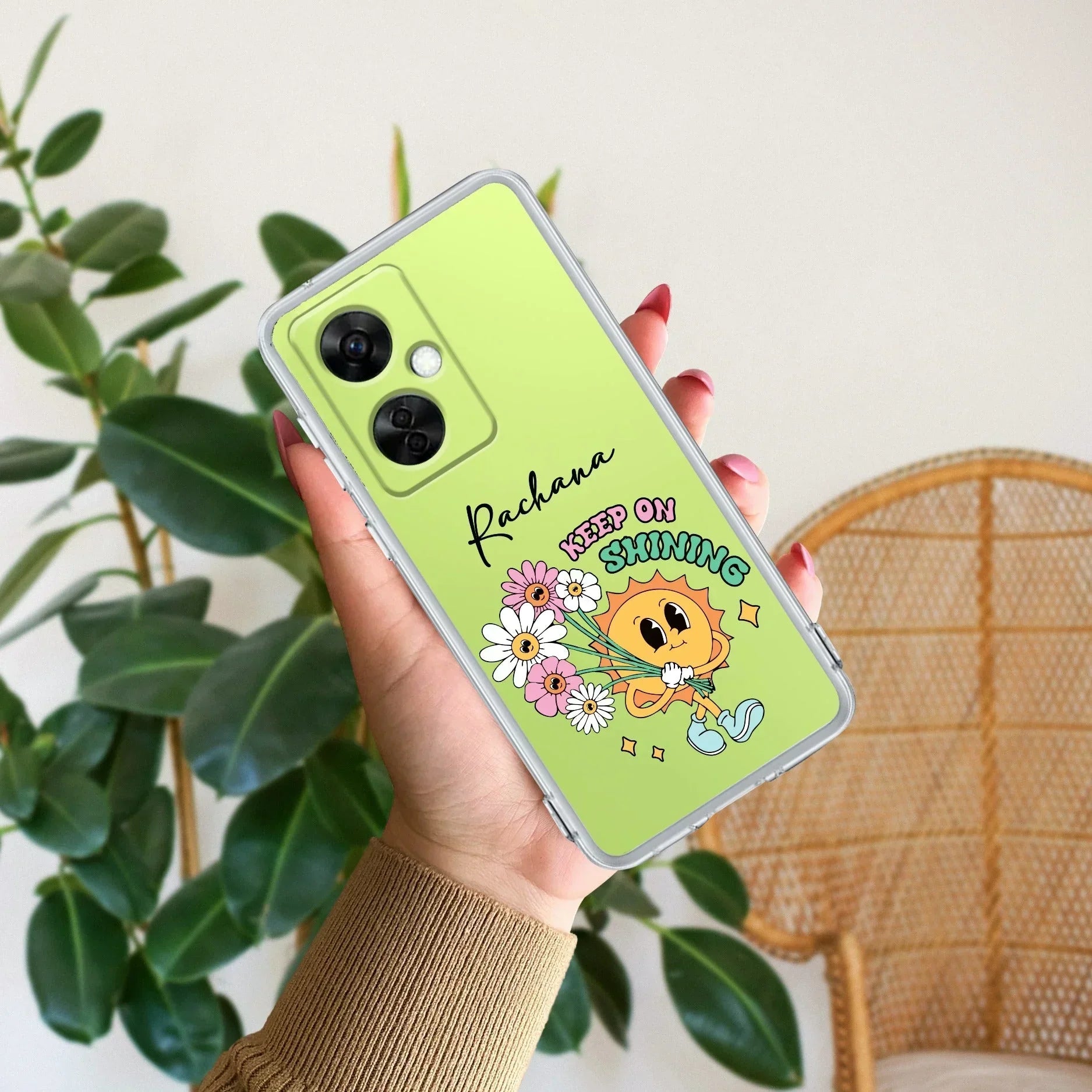 Keep Shining Customize Transparent Silicon Case For OnePlus - ShopOnCliQ