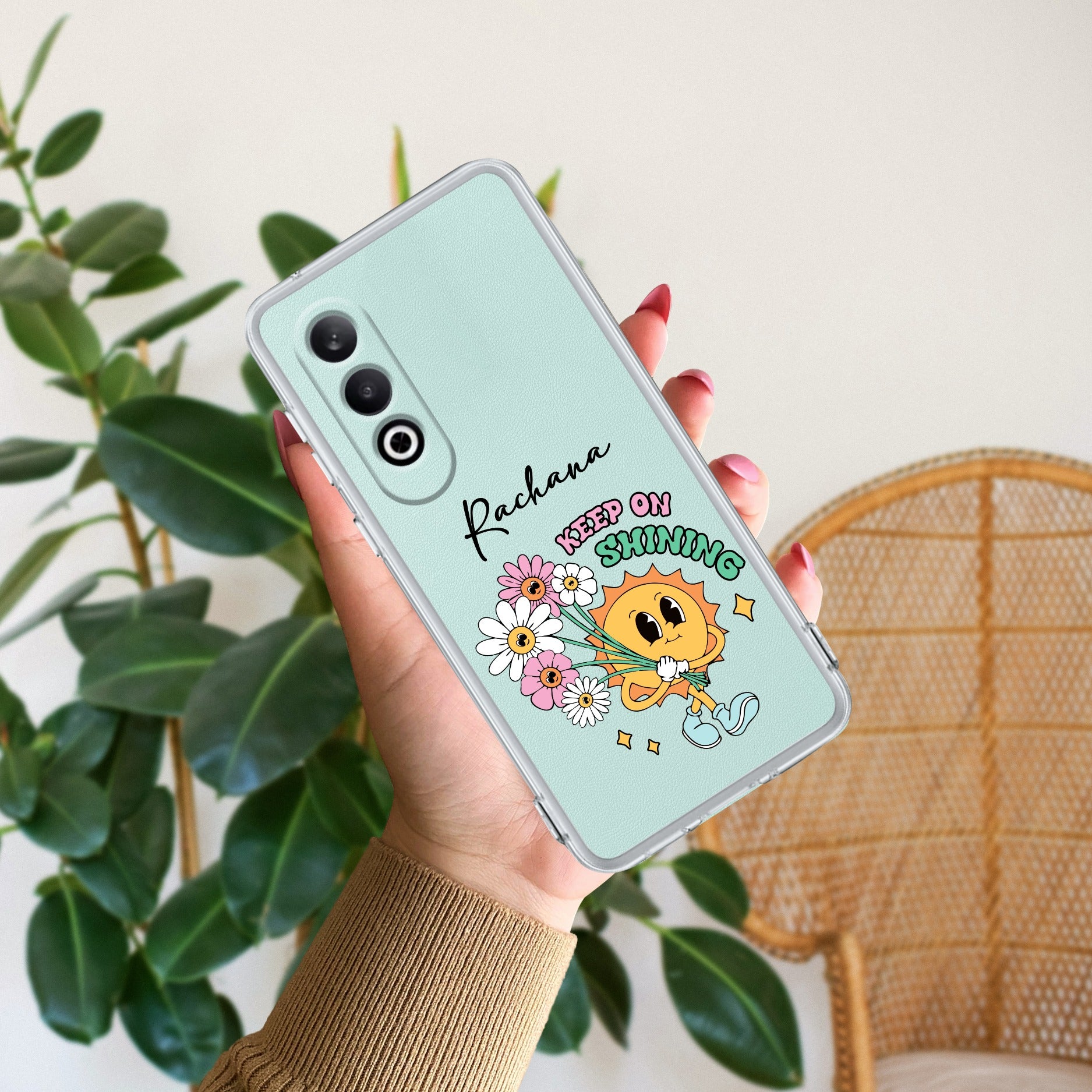 Keep Shining Customize Transparent Silicon Case For OnePlus