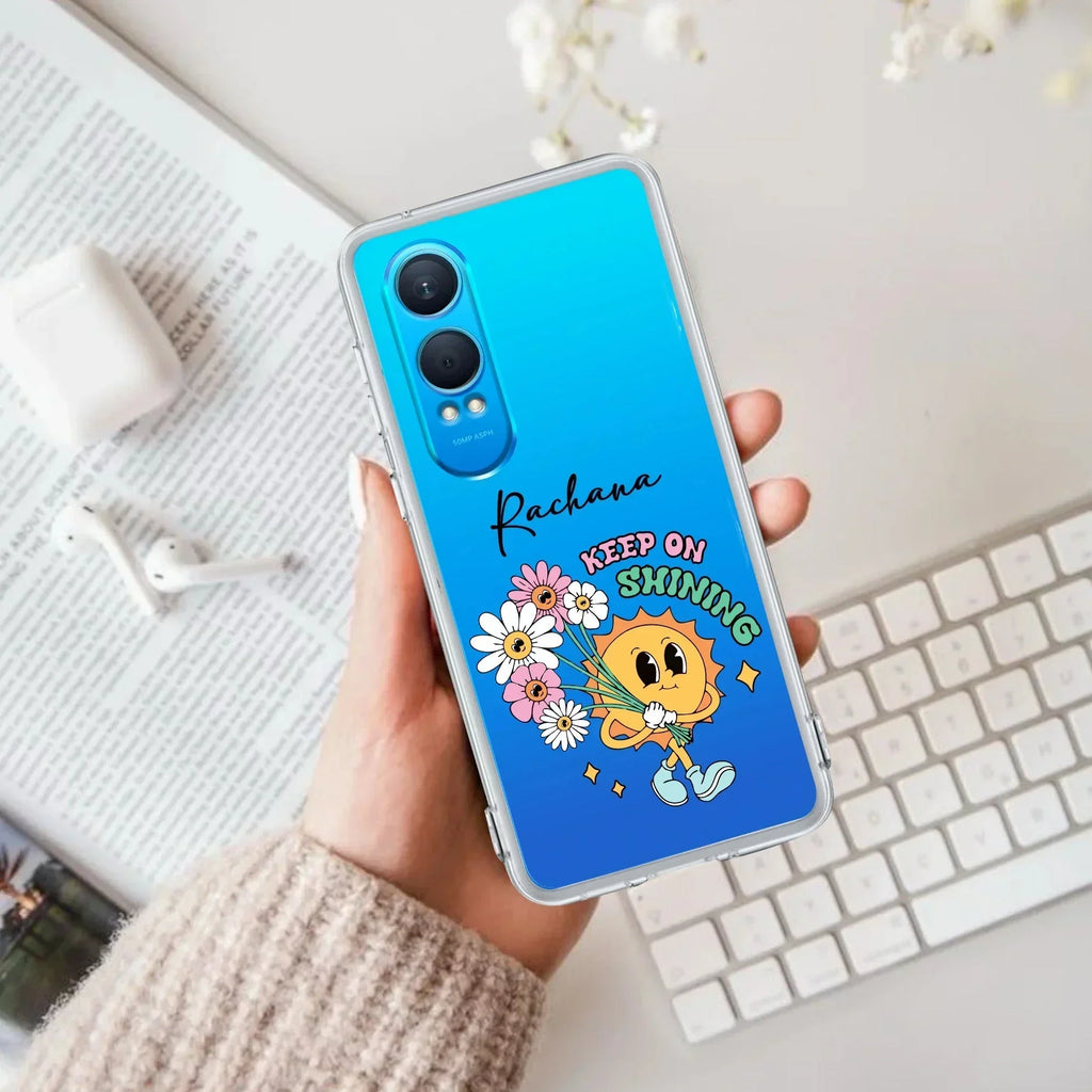 Keep Shining Customize Transparent Silicon Case For OnePlus - ShopOnCliQ