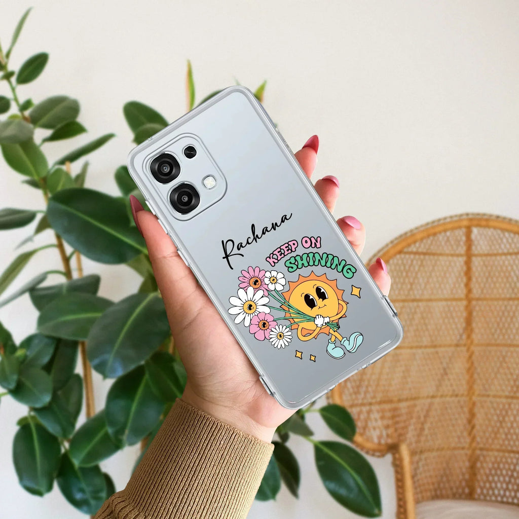 Keep Shining Customize Anti Yellow Case For Oppo F31 5G