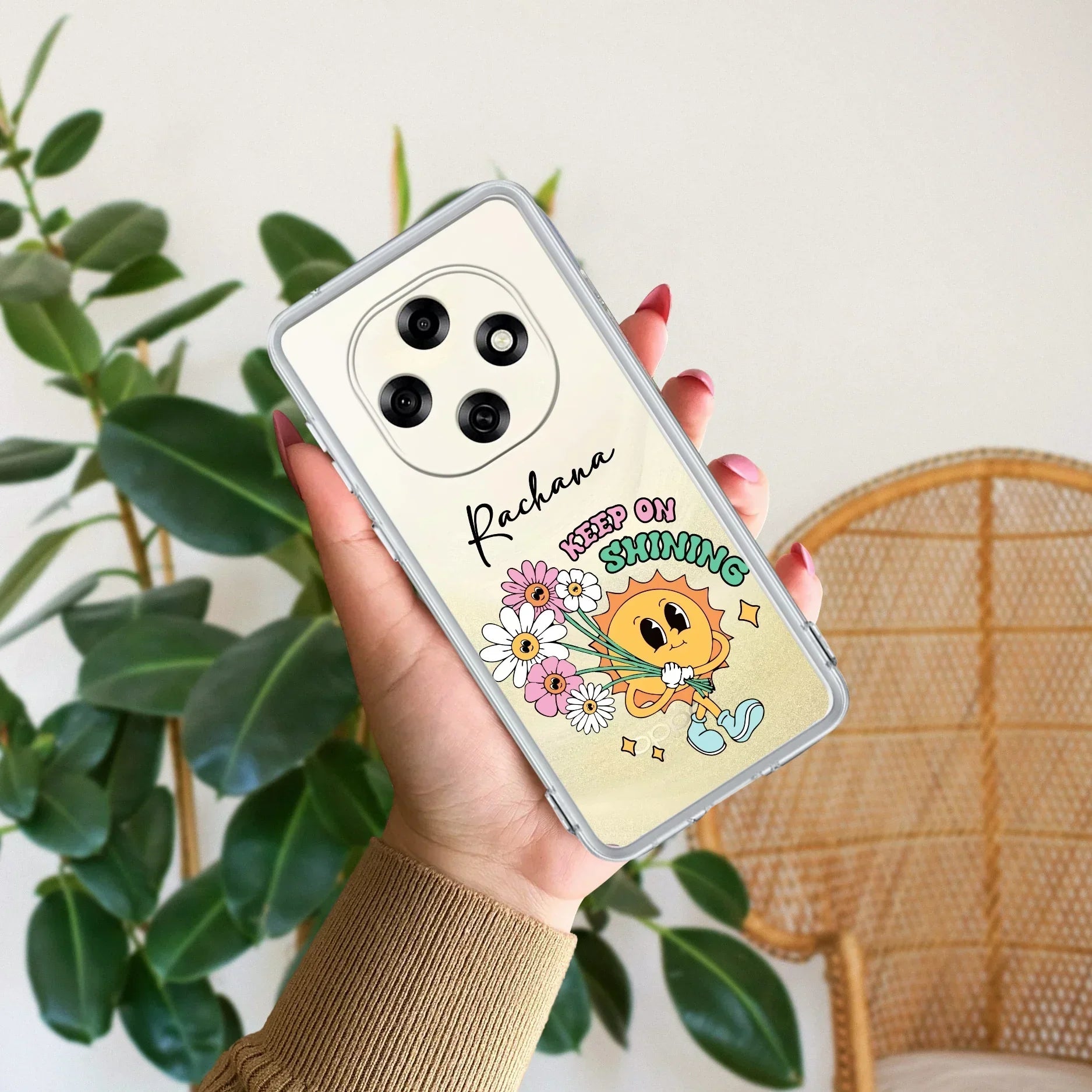 Keep Shining Customize Transparent Silicon Case For Oppo - ShopOnCliQ