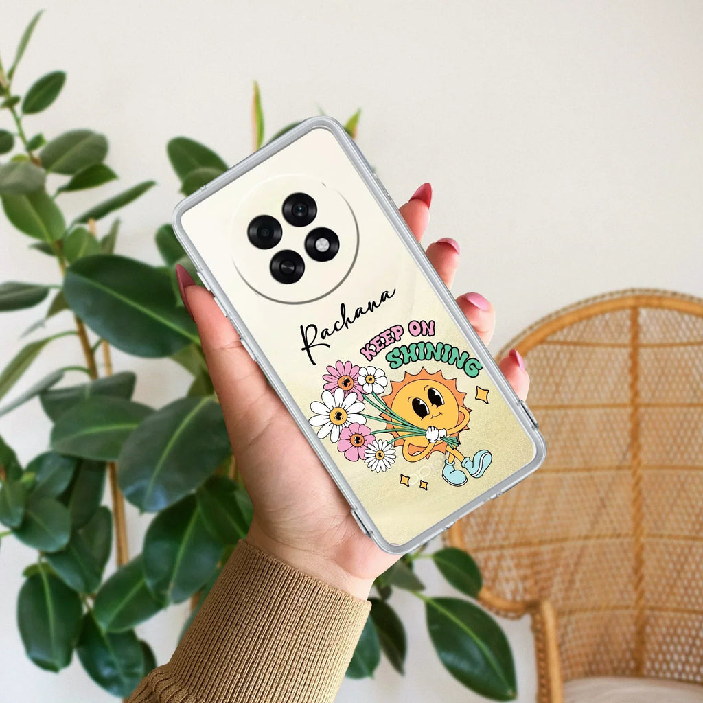 Keep Shining Customize Anti Yellow Case For Oppo F31 Pro Plus 5G