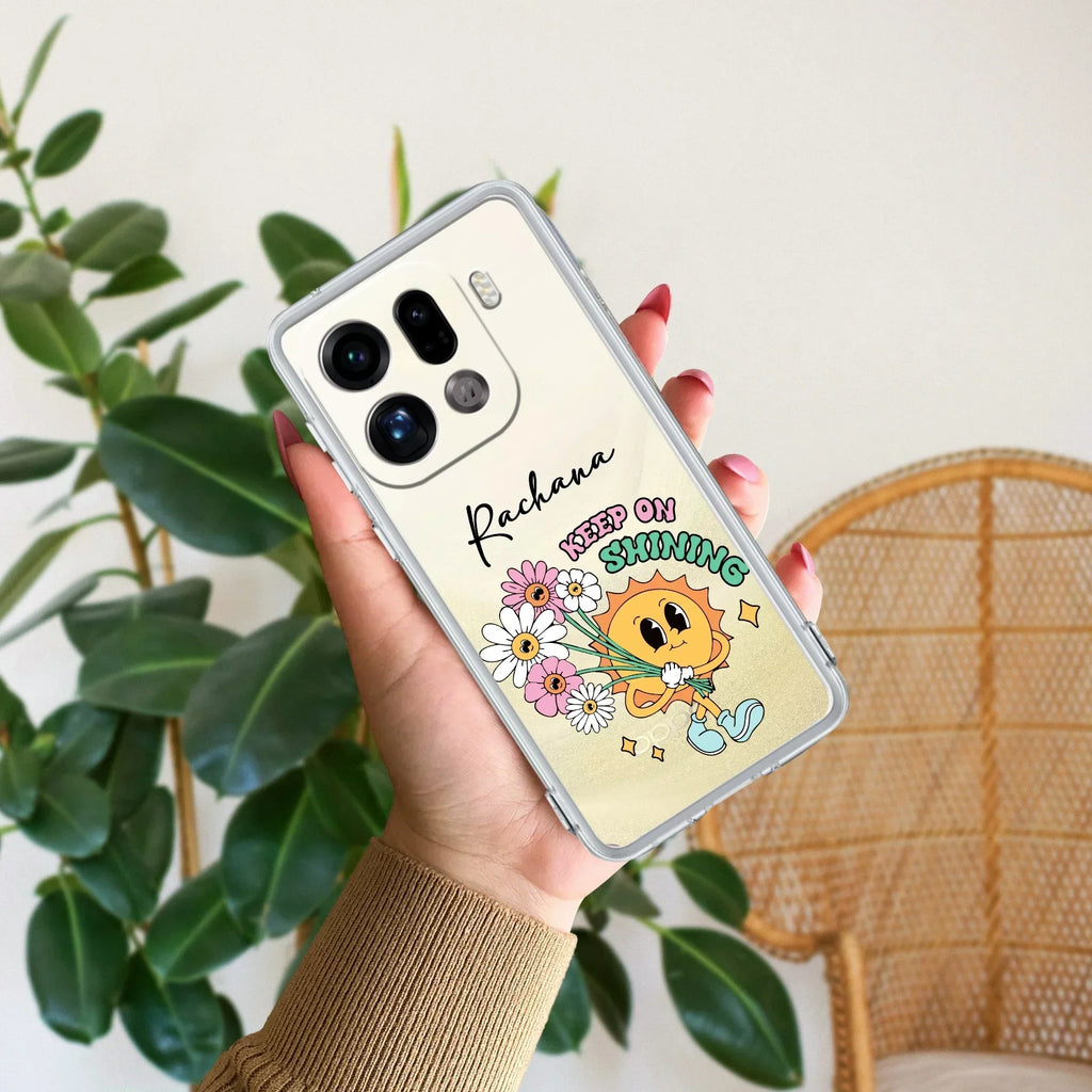Keep Shining Customize Anti Yellow Case For Oppo Find X9 Pro 5G