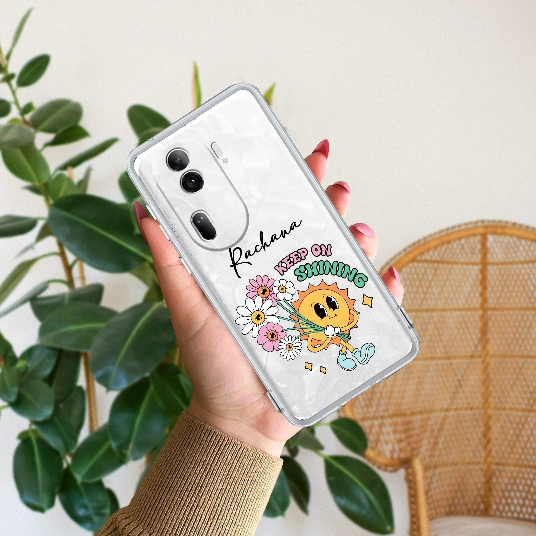Keep Shining Customize Transparent Silicon Case For Oppo - ShopOnCliQ