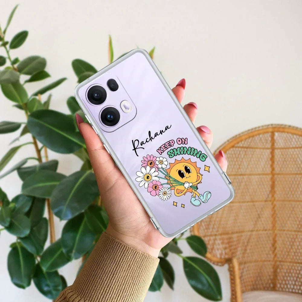 Keep Shining Customize Anti Yellow Case For Oppo Reno 13 Pro 5G
