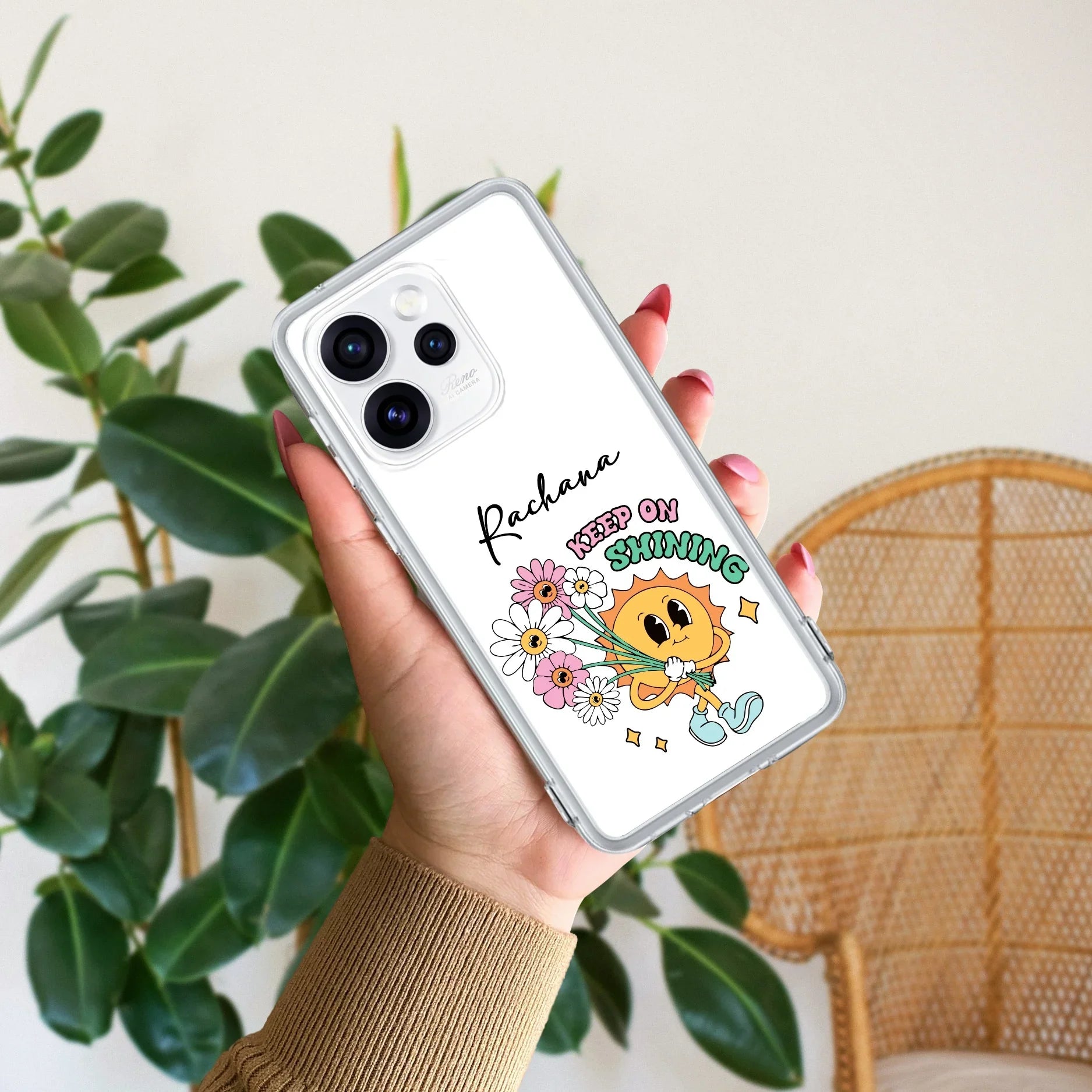 Keep Shining Customize Transparent Silicon Case For Oppo - ShopOnCliQ