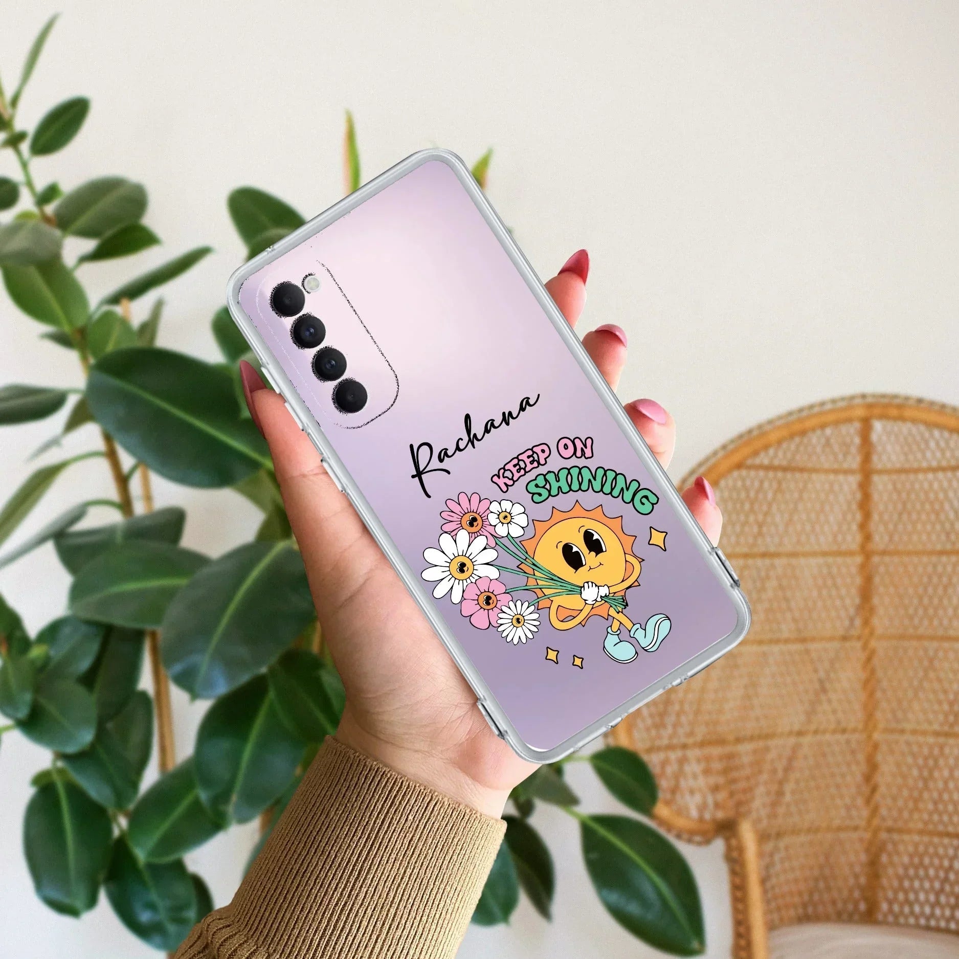 Keep Shining Customize Transparent Silicon Case For Oppo - ShopOnCliQ