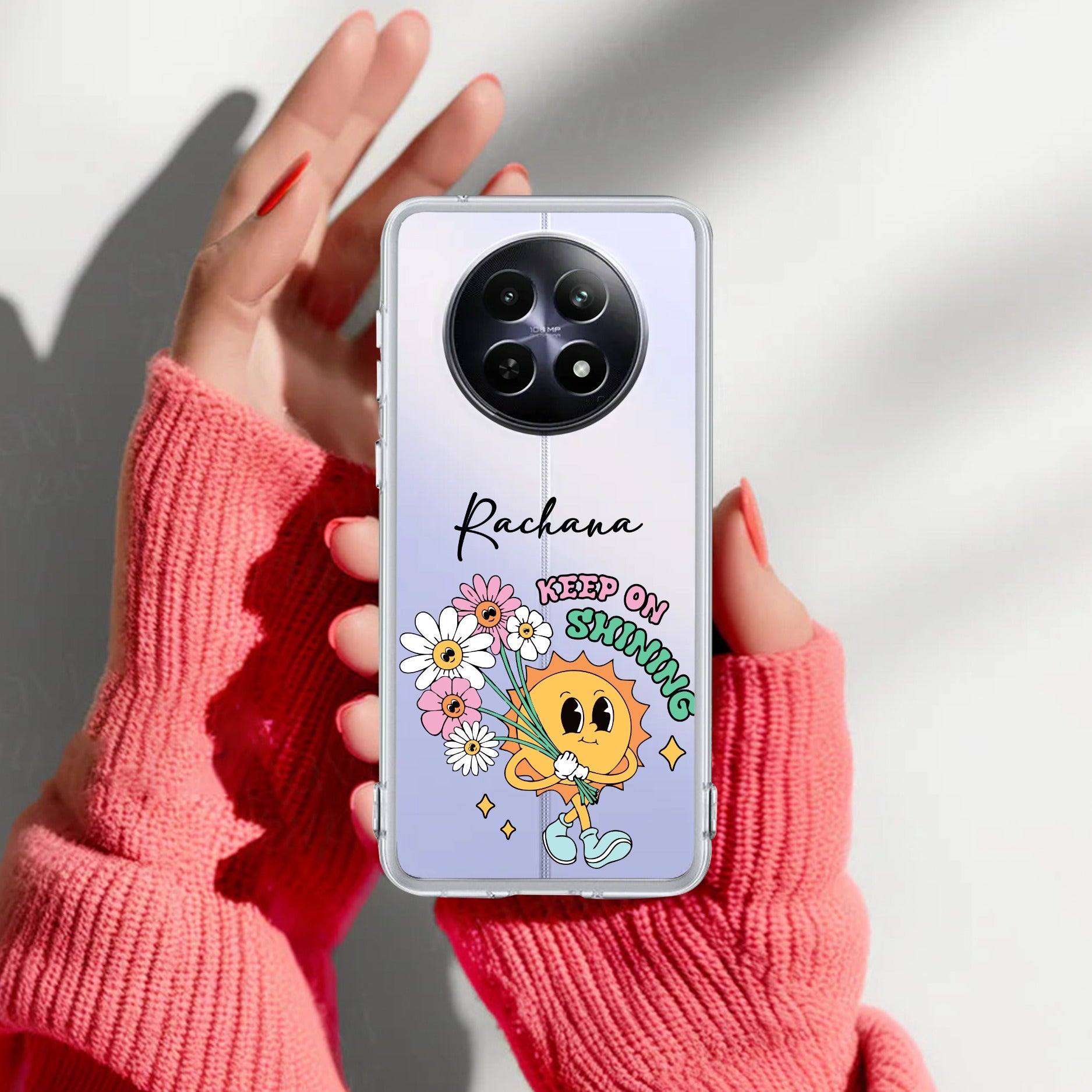 Keep Shining Customize Anti Yelllow Case For Realme Narzo N65 5G