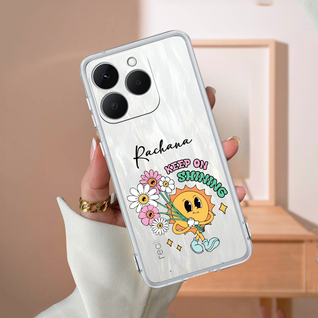 Keep Shining Customize Anti Yellow Case For Realme 15T 5G