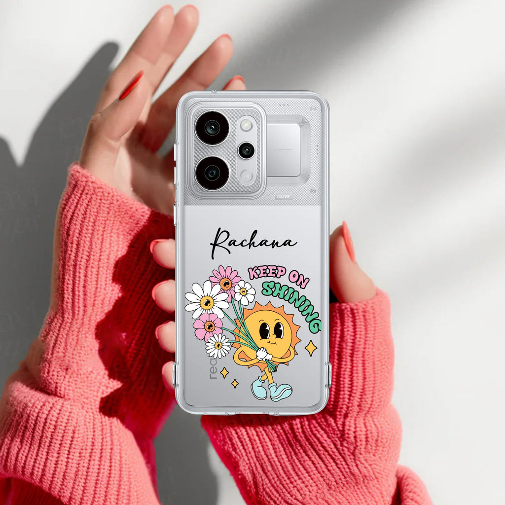 Keep Shining Customize Anti Yelllow Case For Realme Narzo Power 5G