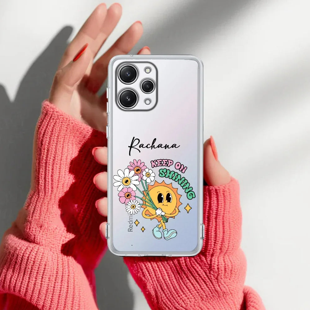 Keep Shining Customize Transparent Silicon Case For Redmi/Xiaomi - ShopOnCliQ