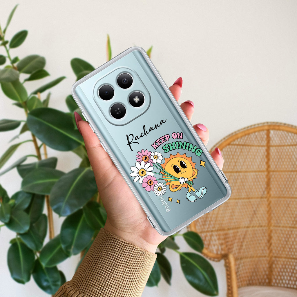 Keep Shining Customize Anti Yellow Case For Redmi Note 15 5G