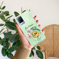 Keep Shining Customize Transparent Silicon Case For Vivo V21 5G