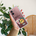 Keep Shining Customize Transparent Silicon Case For Vivo V29 5G