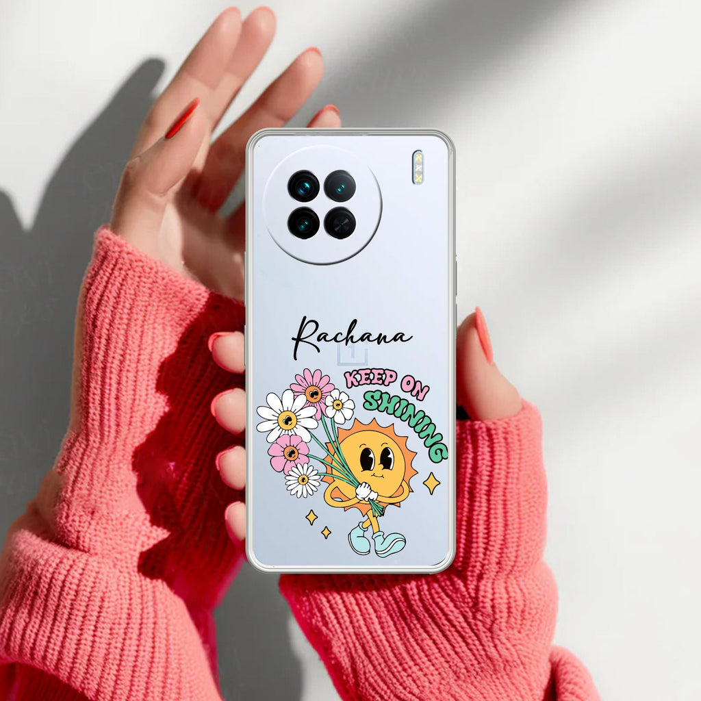 Keep Shining Customize Anti Yellow Case For Vivo X90 5G