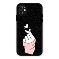 Kpop Love Glass Phone Case And Cover For iPhone 11