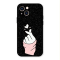 Kpop Love Glass Phone Case And Cover For iPhone 13