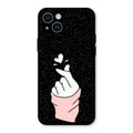 Kpop Love Glass Phone Case And Cover For iPhone 14 Plus