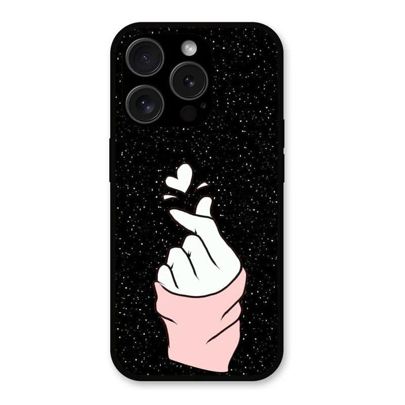 Kpop Love Glass Phone Case And Cover For iPhone 15 Pro Max