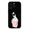 Kpop Love Glass Phone Case And Cover For iPhone 15 Pro