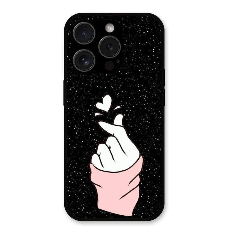 Kpop Love Glass Phone Case And Cover For iPhone 15 Pro