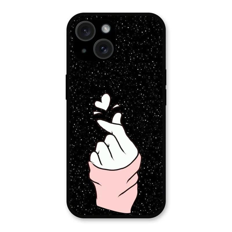 Kpop Love Glass Phone Case And Cover For iPhone 15