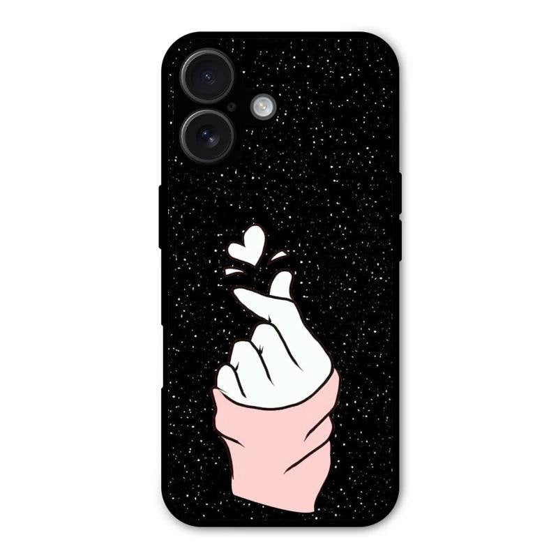 Kpop Love Glass Phone Case And Cover For iPhone 16 Plus