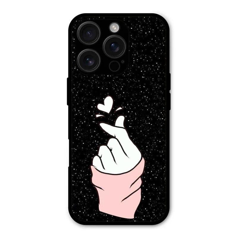 Kpop Love Glass Phone Case And Cover For iPhone 16 Pro Max