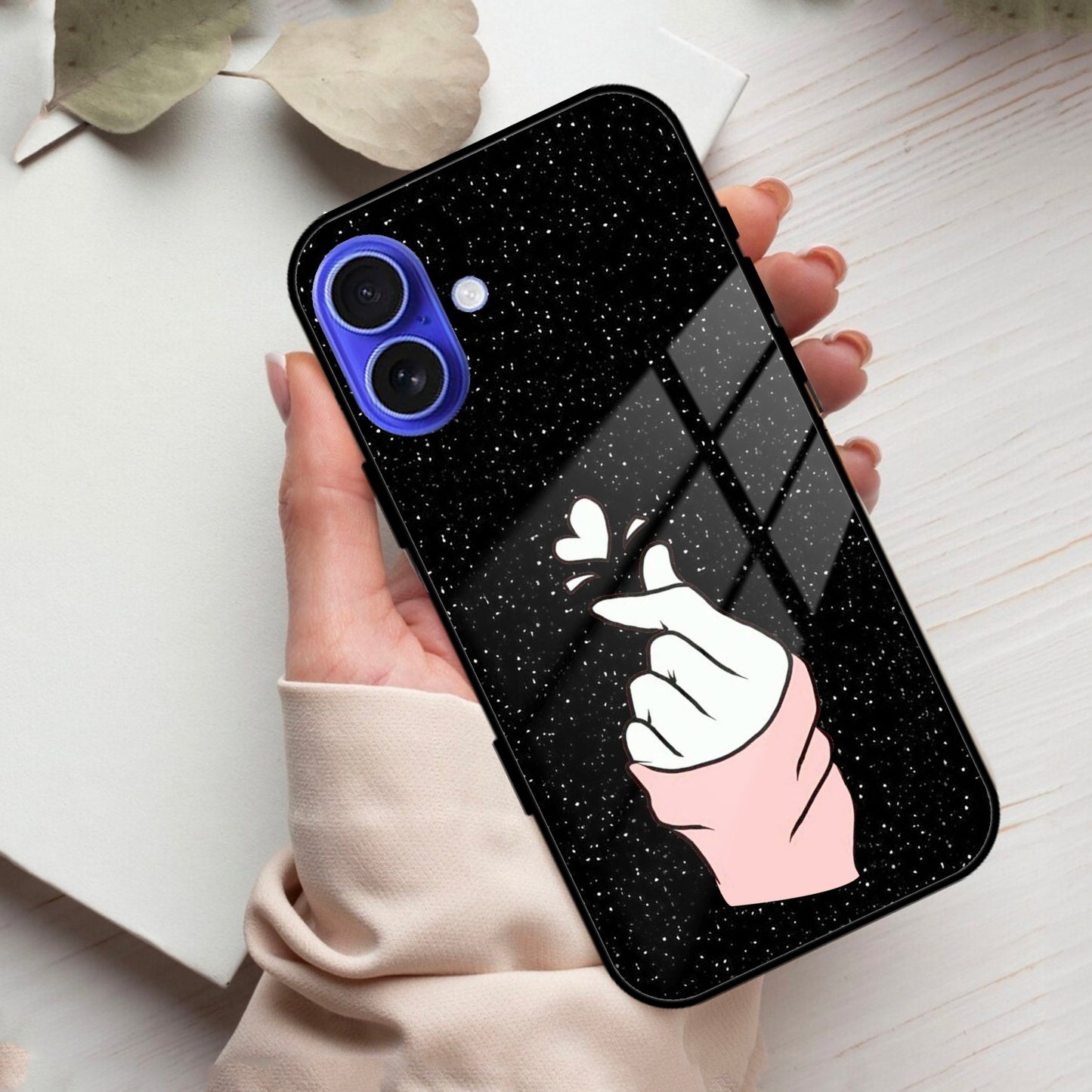 Kpop Love Glass Phone Case And Cover For iPhone