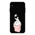 Kpop Love Glass Phone Case And Cover For iPhone XS Max