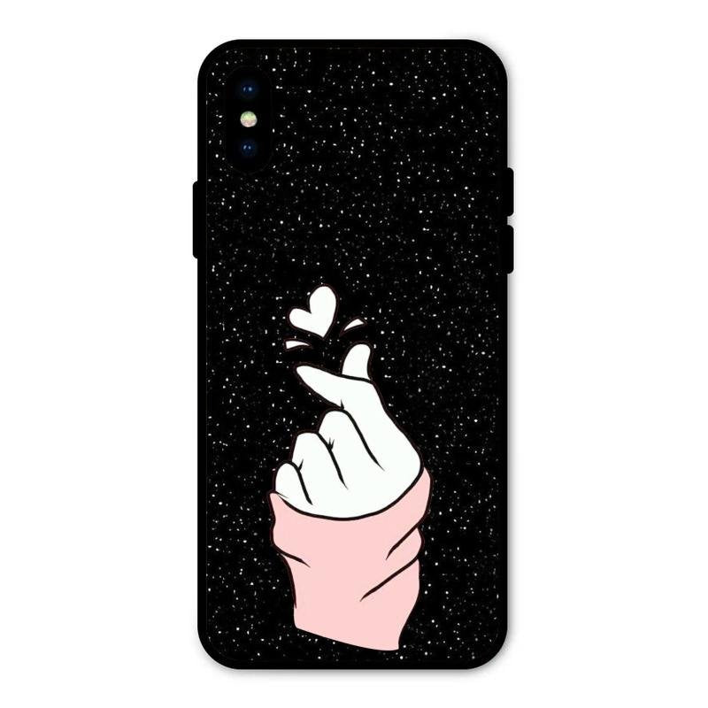 Kpop Love Glass Phone Case And Cover For iPhone XS