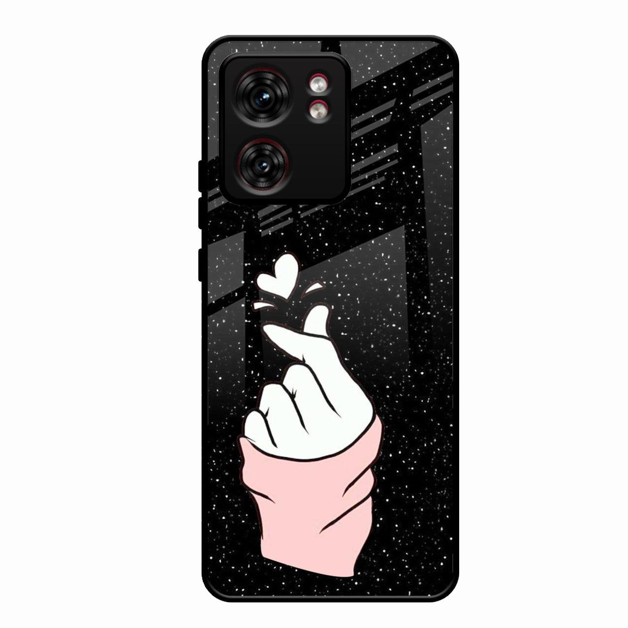 Kpop Love Glass Phone Case And Cover For Motorola Edge 40