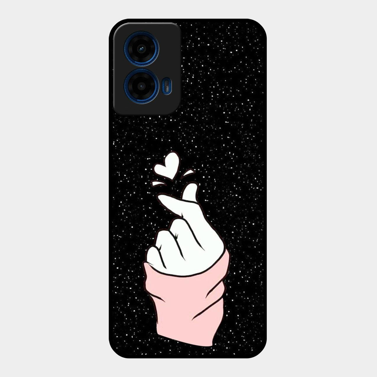 Kpop Love Glass Phone Case And Cover For Motorola G45 5G