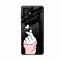 Kpop Love Glass Phone Case And Cover For Motorola G54 5G