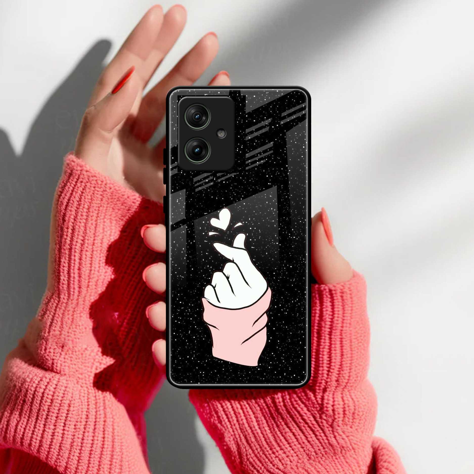 Kpop Love Glass Phone Case And Cover For Motorola
