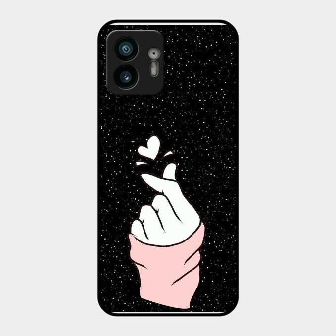 Kpop Love Glass Phone Case And Cover For Nothing Phone 2