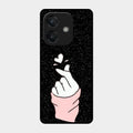 Kpop Love Glass Phone Case And Cover For Oppo A3X 5G
