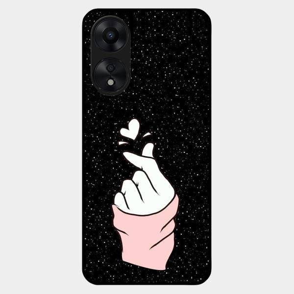 Kpop Love Glass Phone Case And Cover For Oppo A78 5G