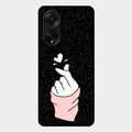 Kpop Love Glass Phone Case And Cover For Oppo F23 5G