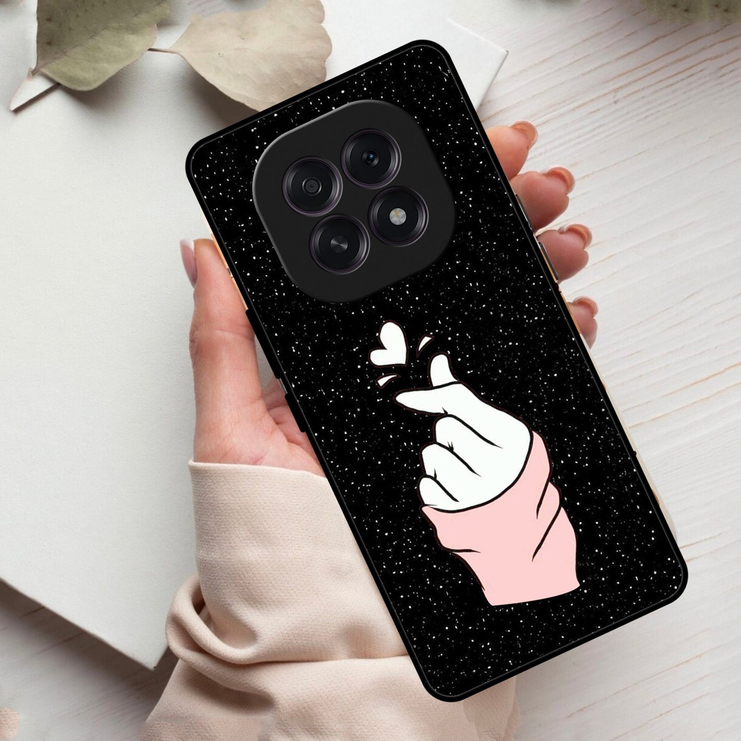 Kpop Love Glass Phone Case And Cover For Oppo