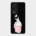 Kpop Love Glass Phone Case And Cover For Oppo K12X 5G