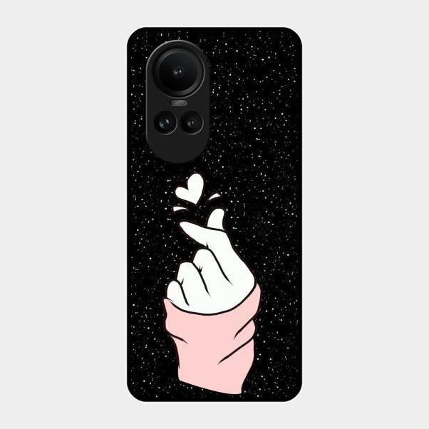 Kpop Love Glass Phone Case And Cover For Oppo Reno 10 5G