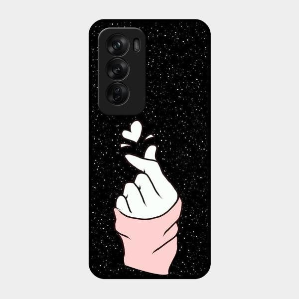 Kpop Love Glass Phone Case And Cover For Oppo Reno 12 Pro 5G