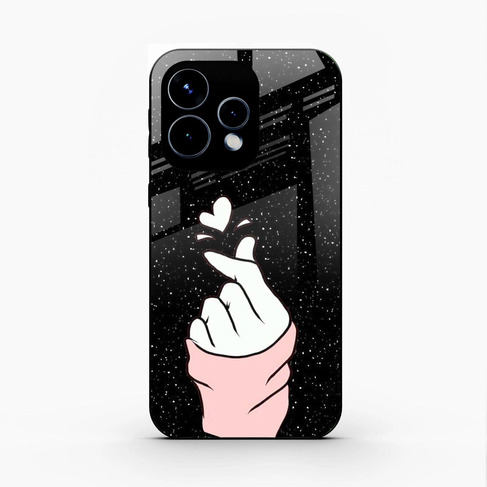 Kpop Love Glass Phone Case And Cover For Oppo Reno 15 5G