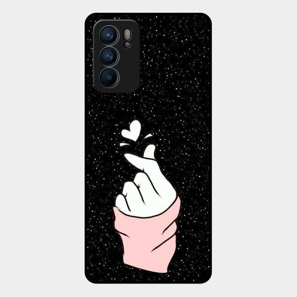 Kpop Love Glass Phone Case And Cover For Oppo Reno 6 5G