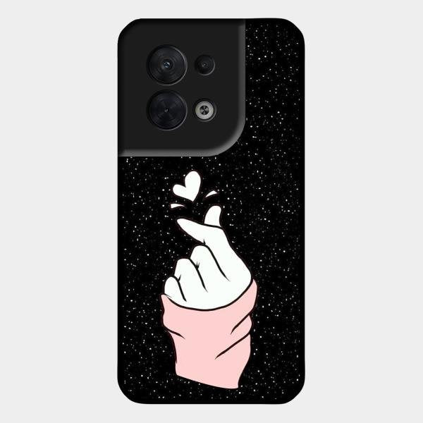 Kpop Love Glass Phone Case And Cover For Oppo Reno 8 5G
