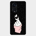 Kpop Love Glass Phone Case And Cover For Oppo Reno 8T 5G
