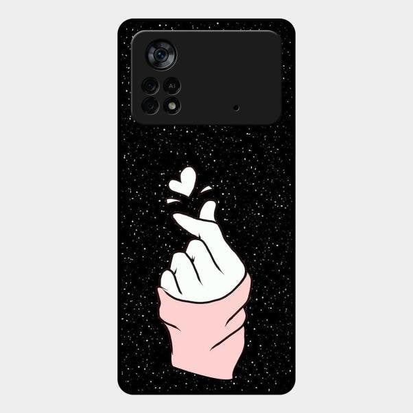 Kpop Love Glass Phone Case And Cover For Poco X4 Pro 5G